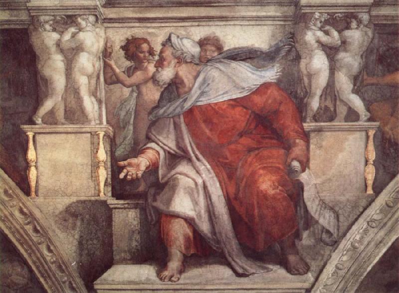 Michelangelo Buonarroti Die Erschaffung der Eva France oil painting art